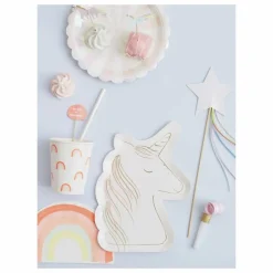 Enfant Meri Meri Serviettes en papier Licorne - Set de 16