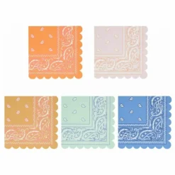 Enfant Meri Meri Serviettes en papier Western - Set de 16