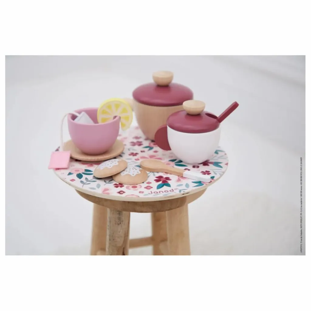Janod Set à thé Twist Multicolore