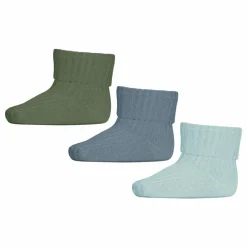 Mp Denmark Pyjamas, Sous-Vêtements|Set de 3 paires de chaussettes Rib en coton |