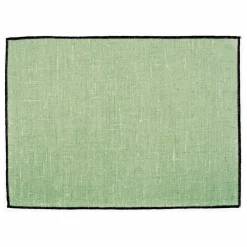 Haomy Set de table Borgo en lin enduit |