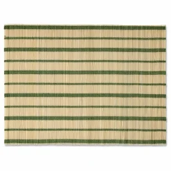 Online HKliving Set de table en bambou | Vert