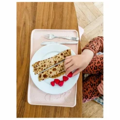 Hevea Set de table en caoutchouc naturel | Rose pêche Online