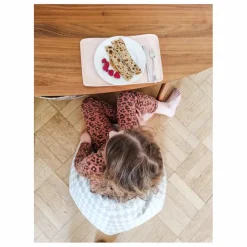 Hevea Set de table en caoutchouc naturel | Rose pêche Online