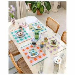 Tarta Gelatina Set de table en coton bio |