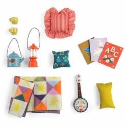 Outlet Moulin Roty Set le coin des histoires Les Minouchkas Multicolore