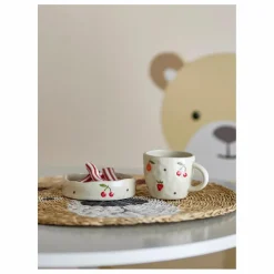 Bloomingville Mini Set vaisselle en céramique Tatiana | Blanc cassé Discount