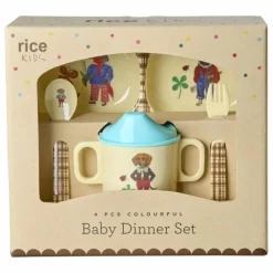 Rice Set vaisselle en mélamine - x Nathalie Lété | Bleu