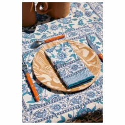 Louise Misha Sets de table Carlitta - Set de 2 | Bleu Hot