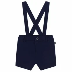 Best Petit Bateau Short à Bretelles Mufasa Coton Bio | Bleu marine