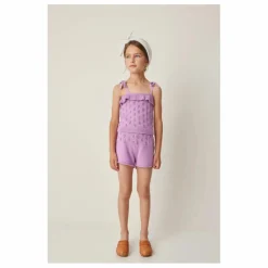 Online Tocoto Vintage Short Ajouré Maille | Lilas tLilas