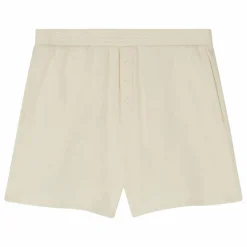 American Vintage Short Bobypark Eponge Bio | Ecru Discount