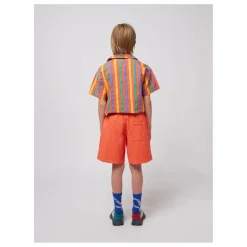 Clearance Bobo Choses Short Coton Bio | Rouge