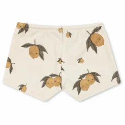 Enfant Konges Sløjd Short de Bain Aster Citron Fibres Recyclées |