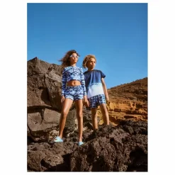 Molo Short de Bain Nicci Tie and Dye Fibres Recyclées | Bleu marine New