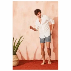 Homme Apnée Short de Bain Oursins |