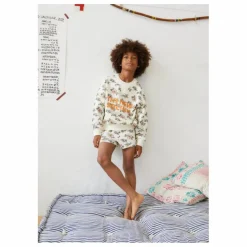 the new society Short en Coton Rancho | Ecru Clearance