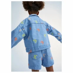 Enfant the new society Jupes, Shorts|Jupes, Shorts|Short en Jean Burbank Papillon |