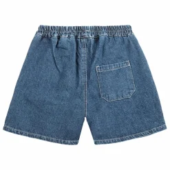 Bobo Choses Short en Jean Coton Bio | Bleu Online