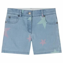 Enfant Stella McCartney Kids Jupes, Shorts|Short en Jean Etoile |