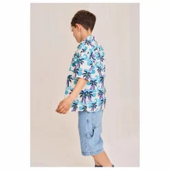 AO76 Short en Jean Fred | Bleu Best