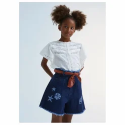 the new society Short en Jean Lagoon | Bleu marine Outlet