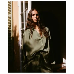 Clearance All That Remains Short Hannah | Vert kaki