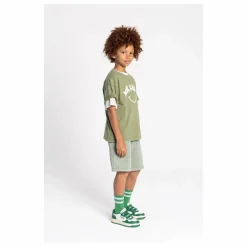 New Smallable Kid Short Milo Coton Bio | Vert kaki clair