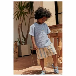 Louise Misha Short Obiki Rayures | Sable