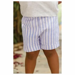 Enfant Tartine et Chocolat Shorts, Bermudas|Bloomers, Shorts|Short Ourlets Rayé Bébé |