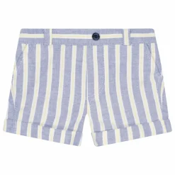 Enfant Tartine et Chocolat Shorts, Bermudas|Bloomers, Shorts|Short Ourlets Rayé Bébé |