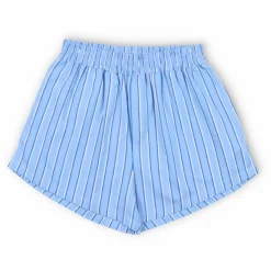 the new society Short Rayures Hebe | Bleu