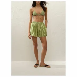 Faithfull the Brand Short Rayures Lonia | Vert Online