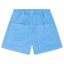 Repose AMS Short Twill Coton Bio | Bleu azur Discount