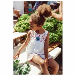 Enfant Louise Misha Jupes, Shorts|Bloomers, Shorts|Short Vally Gaze de Coton Bio |