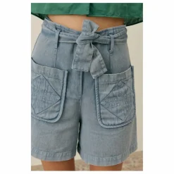 Sale Louise Misha Short Virgin Coton Bio - Collection Femme | Gris