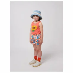Bobo Choses Short Voile de Coton Bio | Bleu ciel Hot