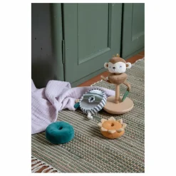 Sebra Singe à empiler doudou et bois Multicolore Online
