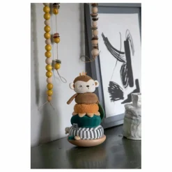 Sebra Singe à empiler doudou et bois Multicolore Online