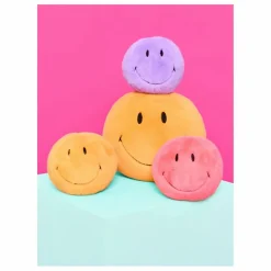 Bon Ton Toys SMILEY - Peluche Smiley Fuzzy | Jaune New