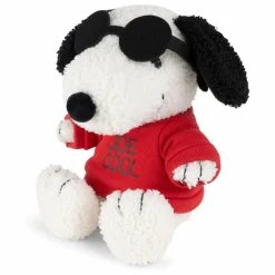 Hot Bon Ton Toys SNOOPY - Peluche Snoopy avec son sweat et ses lunettes Blanc