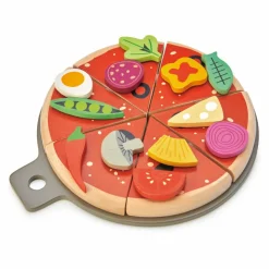 Tender Leaf Toys Soirée Pizza en bois Multicolore Hot