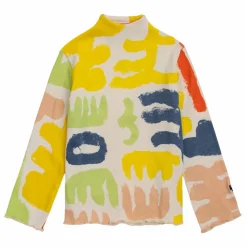 Discount Bobo Choses Sous-Pull Coton Bio Carnival | Ecru
