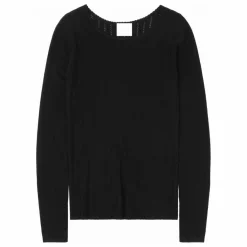 Online FUB Sous-pull Pointelle Laine Mérinos - Collection Femme | Noir