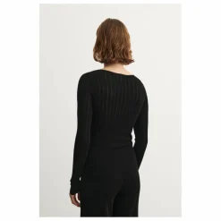 Online FUB Sous-pull Pointelle Laine Mérinos - Collection Femme | Noir