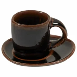 Serax Sous-tasses Out of lines, Uncharted - Set de 2 | Marron Best