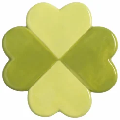 Sale &Klevering Sous-verres Lucky Clover - Set de 4 | Vert