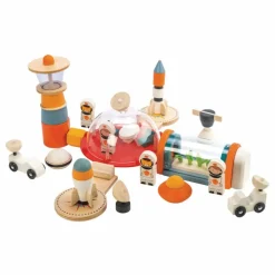 Tender Leaf Toys Station spatiale Vie sur Mars en bois Multicolore Clearance
