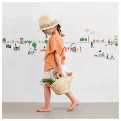 Enfant MIMI'lou Sticker frise Mon Village