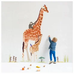 Enfant MIMI'lou Déco Murale Enfant|Sticker géant Safari